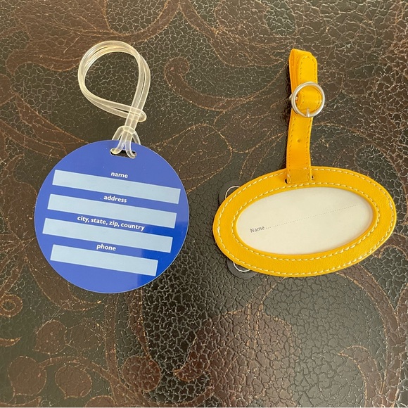 Set of 2 Luggage Tags - Picture 2 of 3
